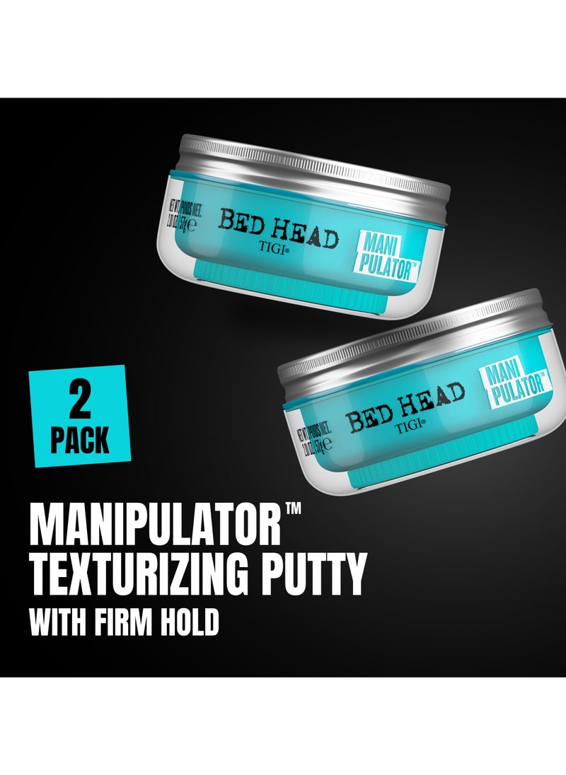 Bed Head Tigi Manipulator Texturising Putty With Firm Hold - 2 Pack  - Image 2