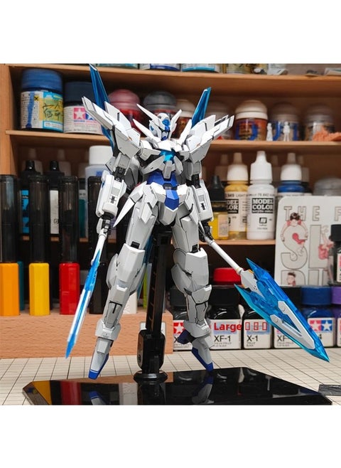 Jimoshe Product Gundam Jms Primary Color Transient HG1/144 Baratos Hand-made Assembled Model Wholesale-Color:Set Model Society-transient-]