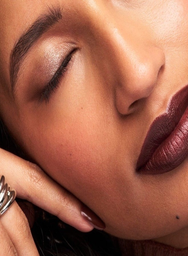 إلف أحمر خدود سائل كامو من إي.إل.إف. - لون نحاسي، أحمر خدود سائل فائق الصبغة يدوم طويلاً بلمسة ندية، 4 مل - Image 2