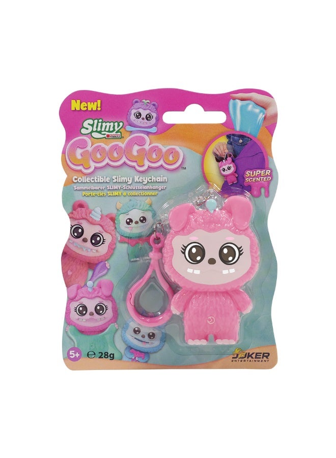 Slimy Goo Goo Gang 1 oz Scented Keychain Slime, 5 Collectible Characters in (28g) Blister Pack - Image 1