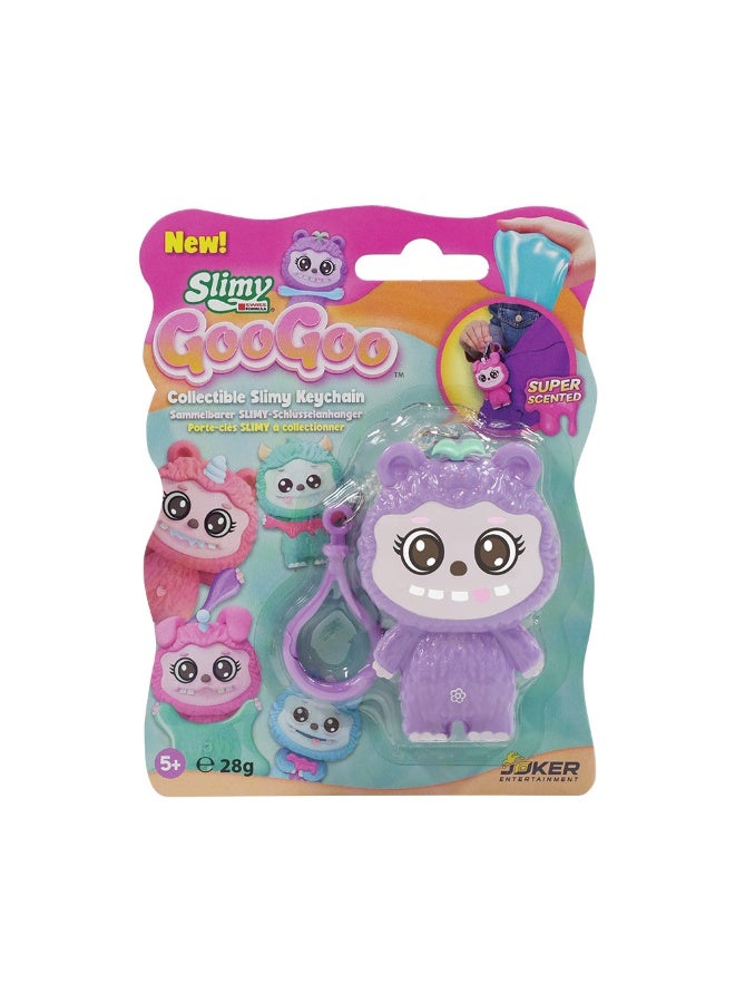 Slimy Goo Goo Gang 1 oz Scented Keychain Slime, 5 Collectible Characters in (28g) Blister Pack - Image 4