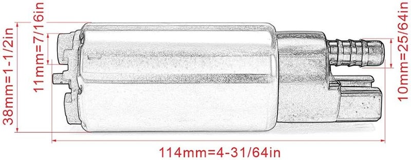 Wivplex Motorcycle Engine Fuel Pump for Ducati Models - Image 2