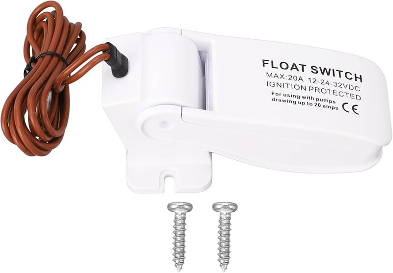 مفتاح تعويم مضخة الصرف التلقائي بكابل 1 متر 12 فولت 24 فولت 32 فولت تيار مستمر للغمر - Image 1