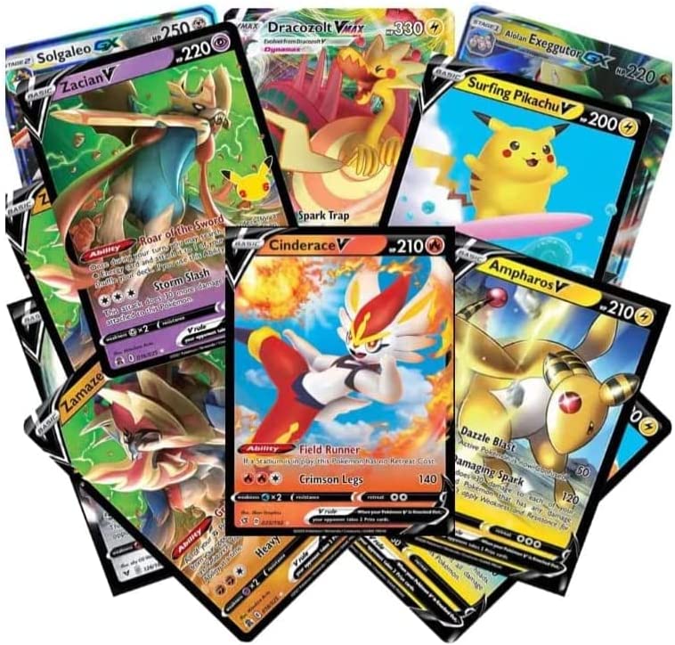Pokemon TCG: Authentic Factory Sealed Booster Pack (Includes Mystery Card Bundle - V/VMAX 1 in 3 - Bonus Free Protective Card Holder!) - Image 5