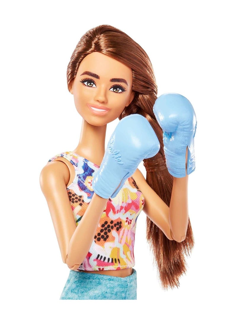 Barbie Wellness Workout Outfit Roller Skates and Tennis with Puppy - Image 5