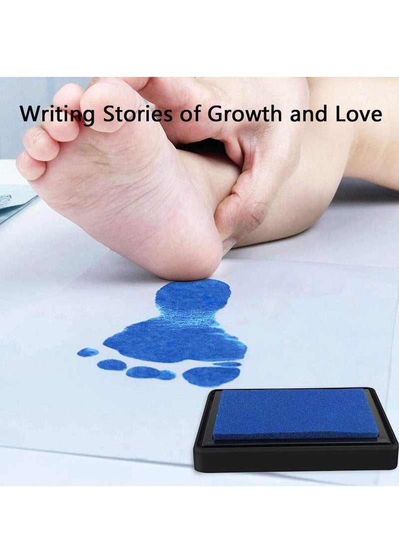 Generic - Baby Footprint Kit Easy Clean Safe Black Ink Pad for Hand Print and with Lifetime inkpad Guarantee - Image 1