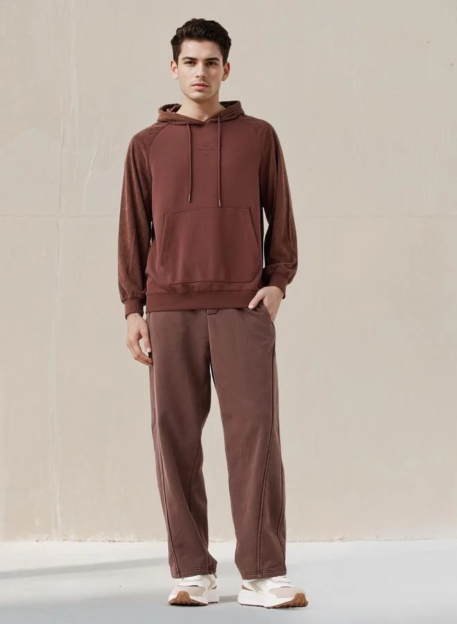 Lee Cooper Lee Cooper Men Relaxed Fit Cotton Blend Joggers