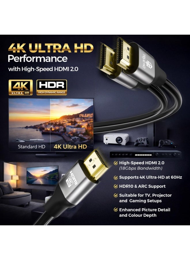 10M High Speed HDMI Cable with Ethernet, 1080P Full HD Video and Audio Transmission, Long Distance HDMI Connector for TV, Monitor, Gaming Console, Laptop and Home Entertainment Devices - Image 3