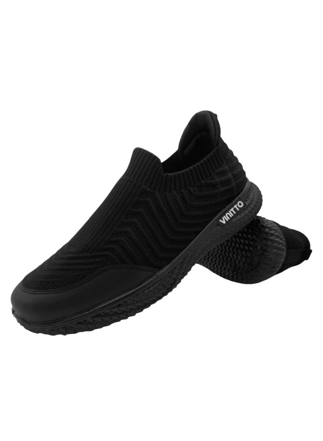 VINITTO Men Textile Elastic Sneakers - Image 5