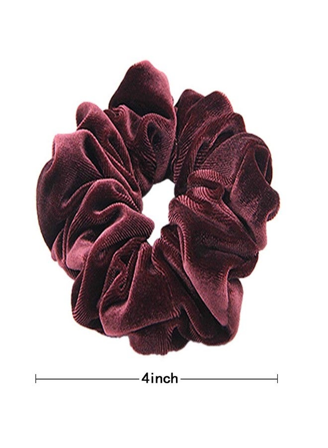 J-MEE 20 Pcs Hair Scrunchies Velvet Elastic Hair Bands Scrunchy Hair Ties Ropes Scrunchies for Women or Girls Hair Accessories - Image 5