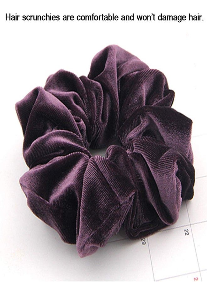 J-MEE 20 Pcs Hair Scrunchies Velvet Elastic Hair Bands Scrunchy Hair Ties Ropes Scrunchies for Women or Girls Hair Accessories - Image 4