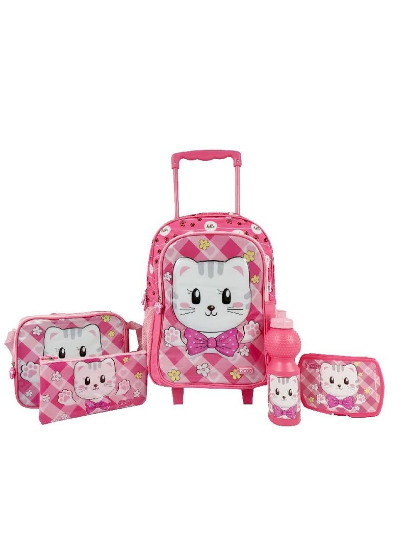 ROCO Cat 5-in-1 Value Set Trolley Bag with Accessory