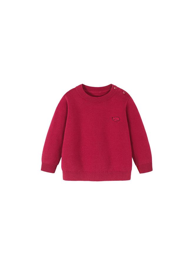 Minibala Kids And Baby Uni Half Turtleneck Sweater Base Shirt Skin-friendly Warm Top Winter New Arrival - Image 2