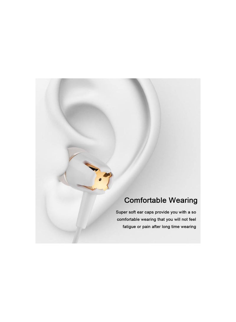 GGOOT Earphones, Wired In-ear Type-c Headphones Stereo Sound Earbuds with Powerful Bass for PC, Tablet, Android LETV Phone  - Image 5