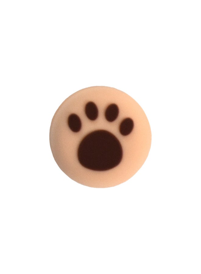Suitable For PS4/PS5 Handle Rocker Cap Dog Big Claw Silicone Rocker Cap SWITCH PRO Rocker Cap-Product Color:Milk Tea Brown  - Image 1