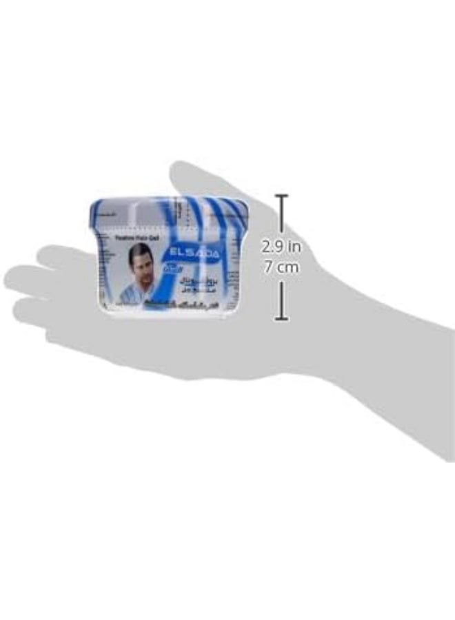 Elsada Professional Styling Gel Long Lasting Hold Hair Styling Gel Blue 250 Ml - Image 3