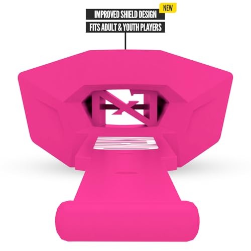 NXT NXTRND Nxtrnd Two Pro Football Mouth Guard, Permanent Strap, Fits Adult & Youth (Pink) - Image 3