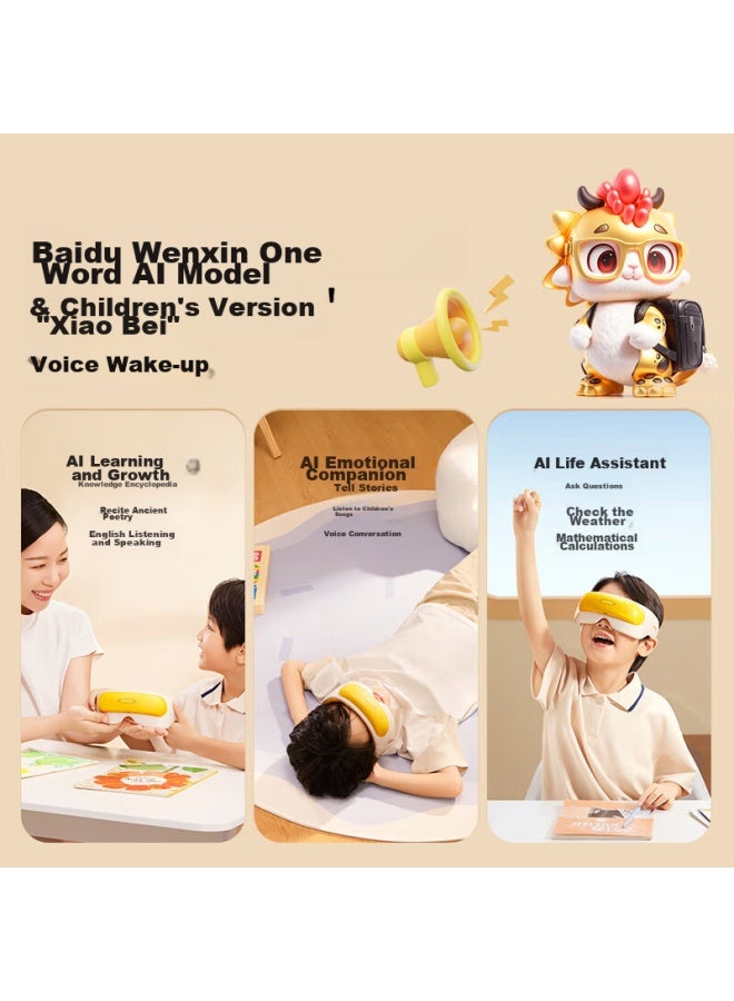 Breo Beiqiangsong Eye Massager, Children's Eye Care Device, Youth Student Eye Protection Instrument, Ai Smart Voice, Hot Compress Eye Mask Massager, Birthday Gift See5k Pro - Image 2