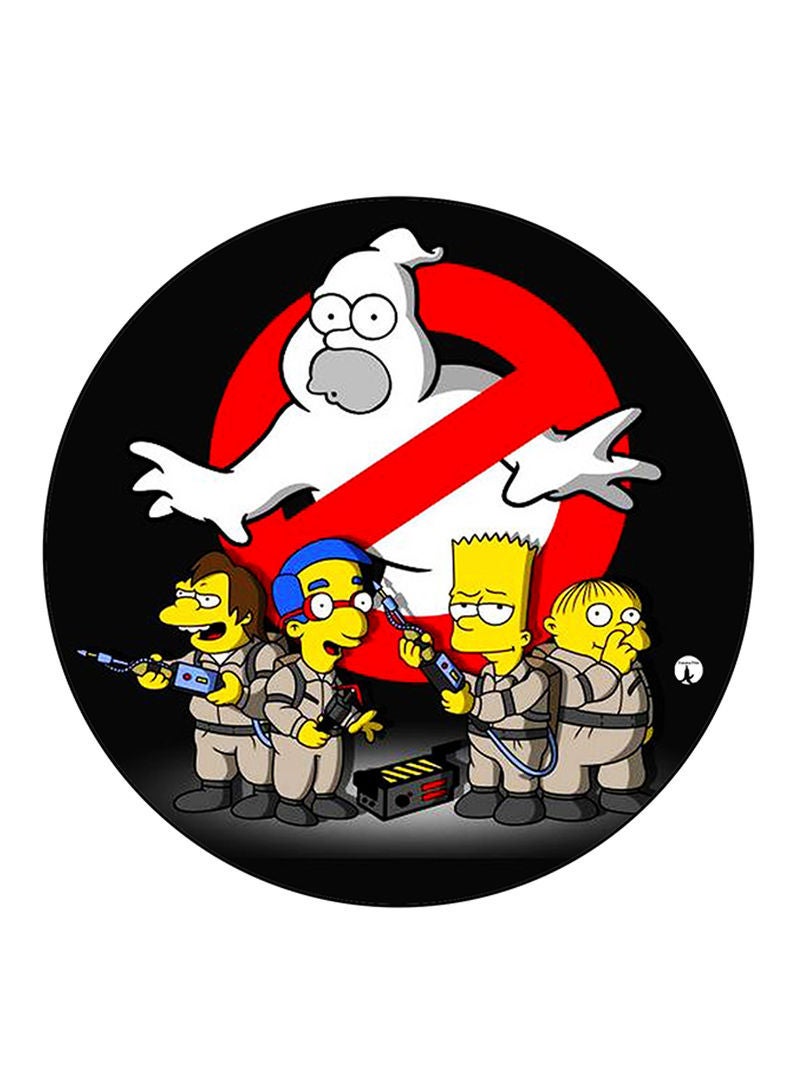 RKN Simpsons Printed Mouse Pad Multicolour