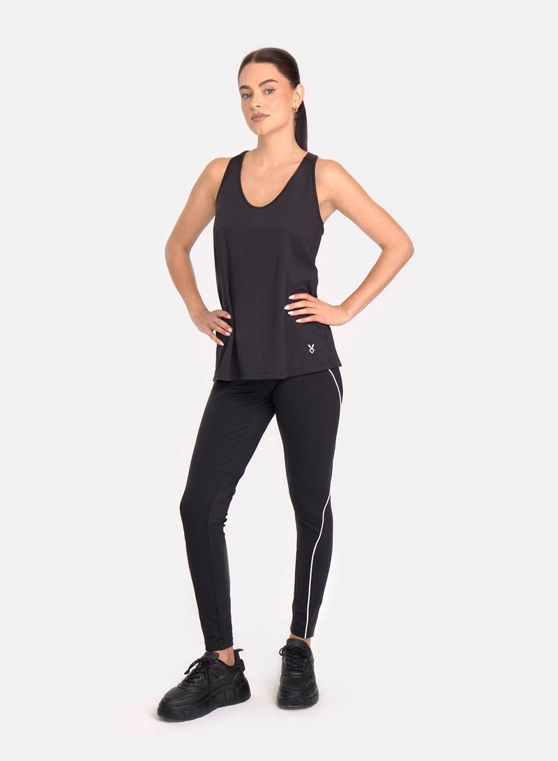 Cardio Bunny Contour Piped Leggings - Image 1