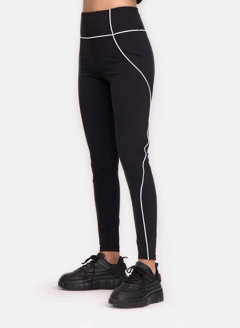 Cardio Bunny Contour Piped Leggings - Image 2