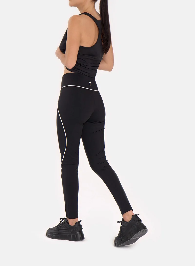 Cardio Bunny  Cardio Bunny Contour Piped Leggings for Women | Best Price UAE