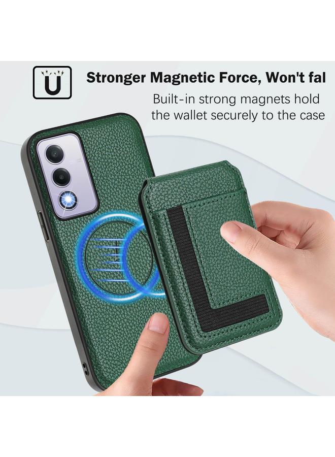 S-TOP Case For OPPO A3 Pro 5G / A3 Energy CX01 Detachable Magsafe Magnetic Card Bag Phone Case - Image 5
