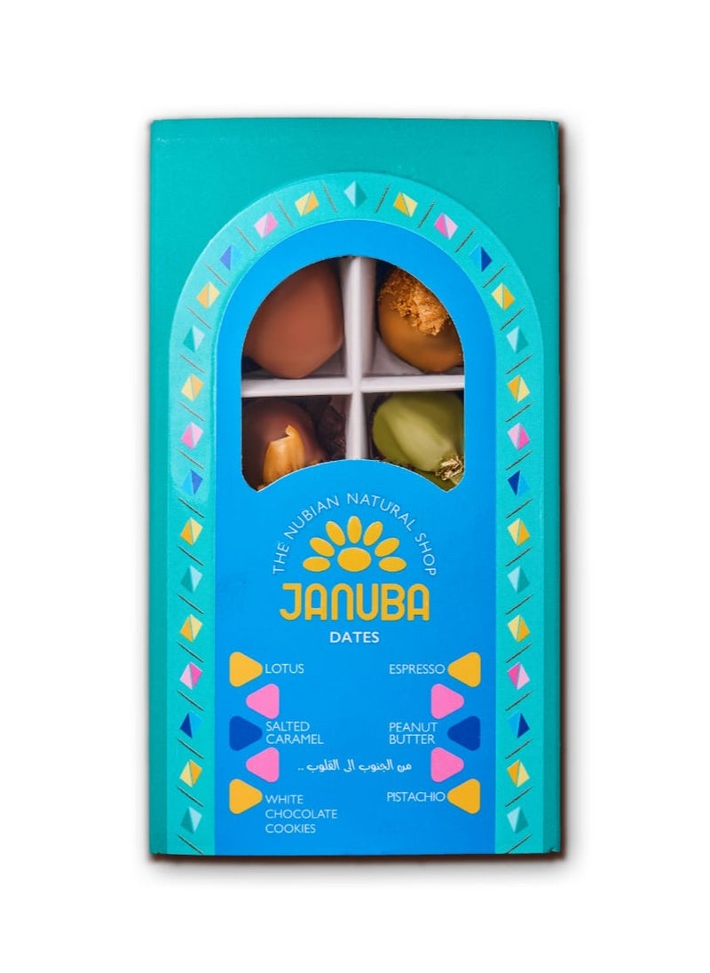 JANUBA Januba assorted flavors dates (6 pieces) 