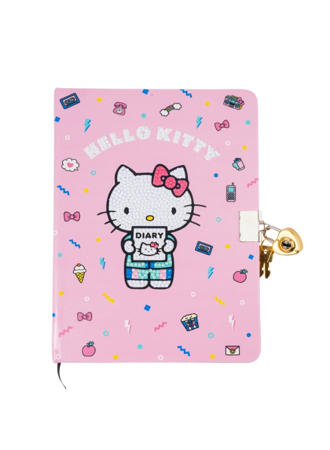 Craft Buddy مفكرة هالو كيتي وفن الكريستال السري - Image 5