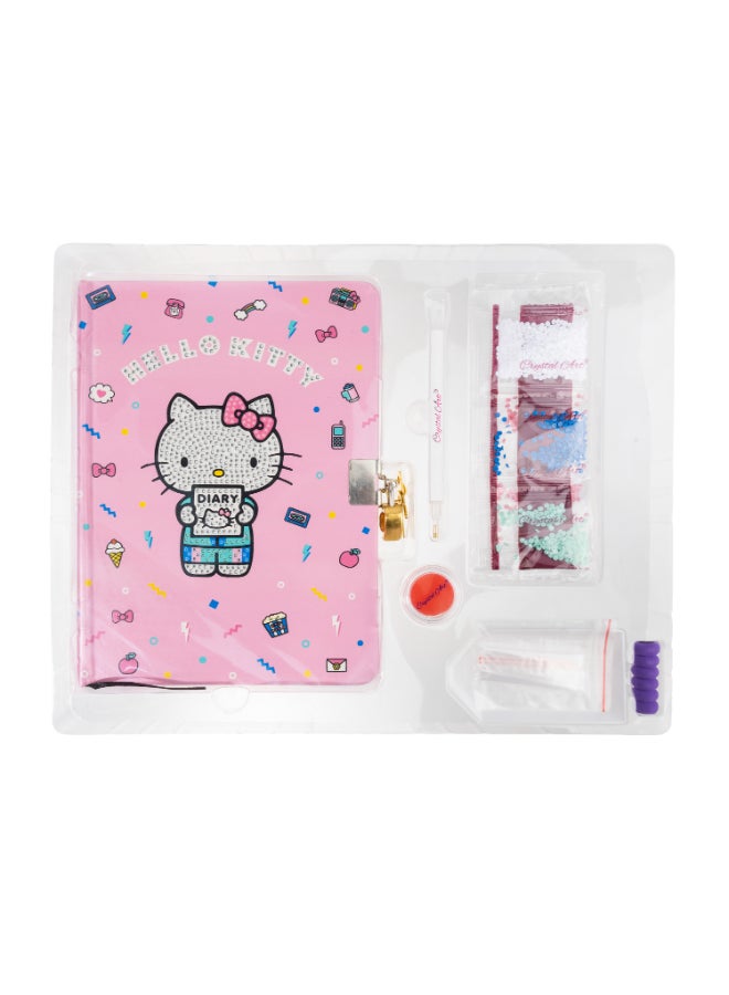Craft Buddy مفكرة هالو كيتي وفن الكريستال السري - Image 3