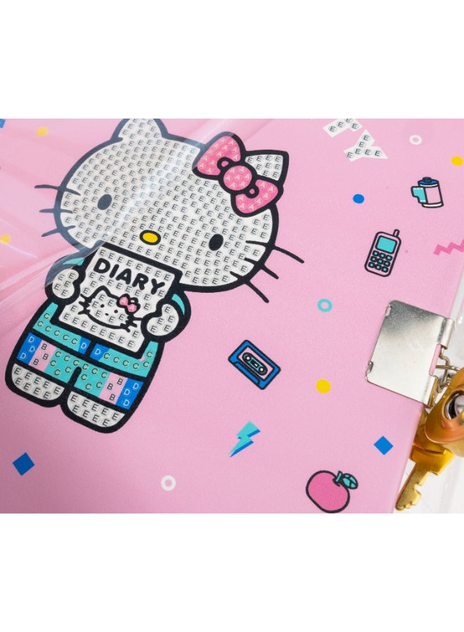 Craft Buddy مفكرة هالو كيتي وفن الكريستال السري - Image 4