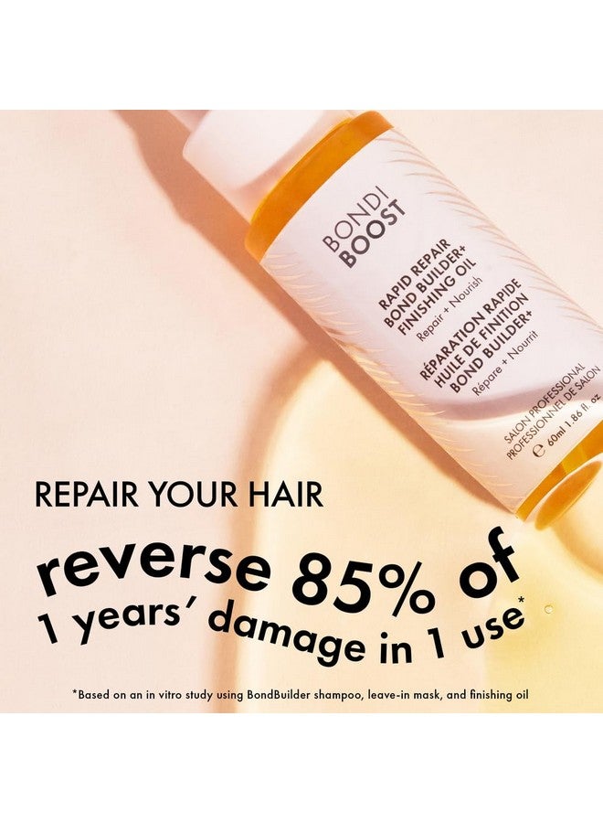 بوندي بوست زيت بوندي بوست لإصلاح الشعر بسرعة، 1.86 أونصة سائلة - زيت للشعر التالف - تركيبة مقوية ومغذية للحصول على نتائج أكثر نعومة وصحة ولمعانًا - Image 3