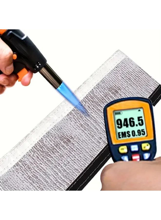 71 65 Inch Fiber Aluminum Foil Insulation Sleeve Heat Resistant Protective Cover For Engine Air Intake And Filter Hose - Image 5