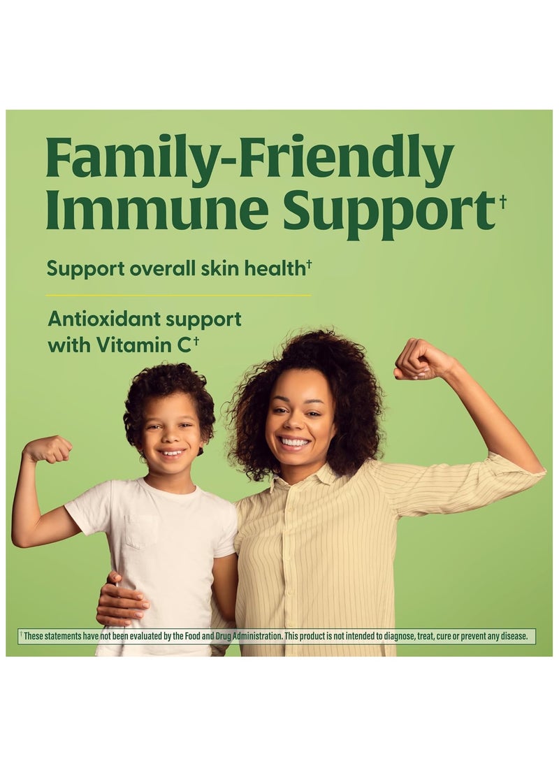 MegaFood - MegaFood C Defense - Daily Immune Support Dietary Supplement 70 Gummies / 35 Servings Tangy Citrus - Image 1
