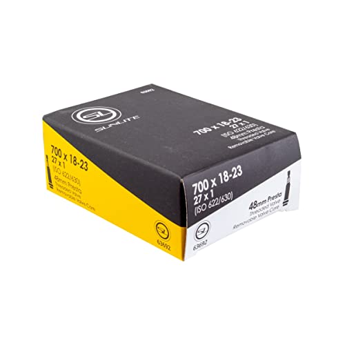 Sunlite Presta Valve Bicycle Tubes, 700 x 18-23 / 48mm Valve - Image 4