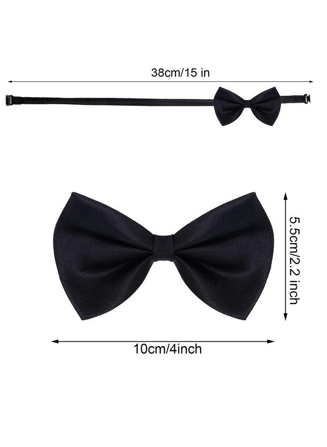 SUMERSHA Pet Graduation Caps with Bow Tie Dog Graduation Hat with Yellow Tassel Pet Grad Costume Accessory for Small Dogs Cats Party Outfit - Image 4