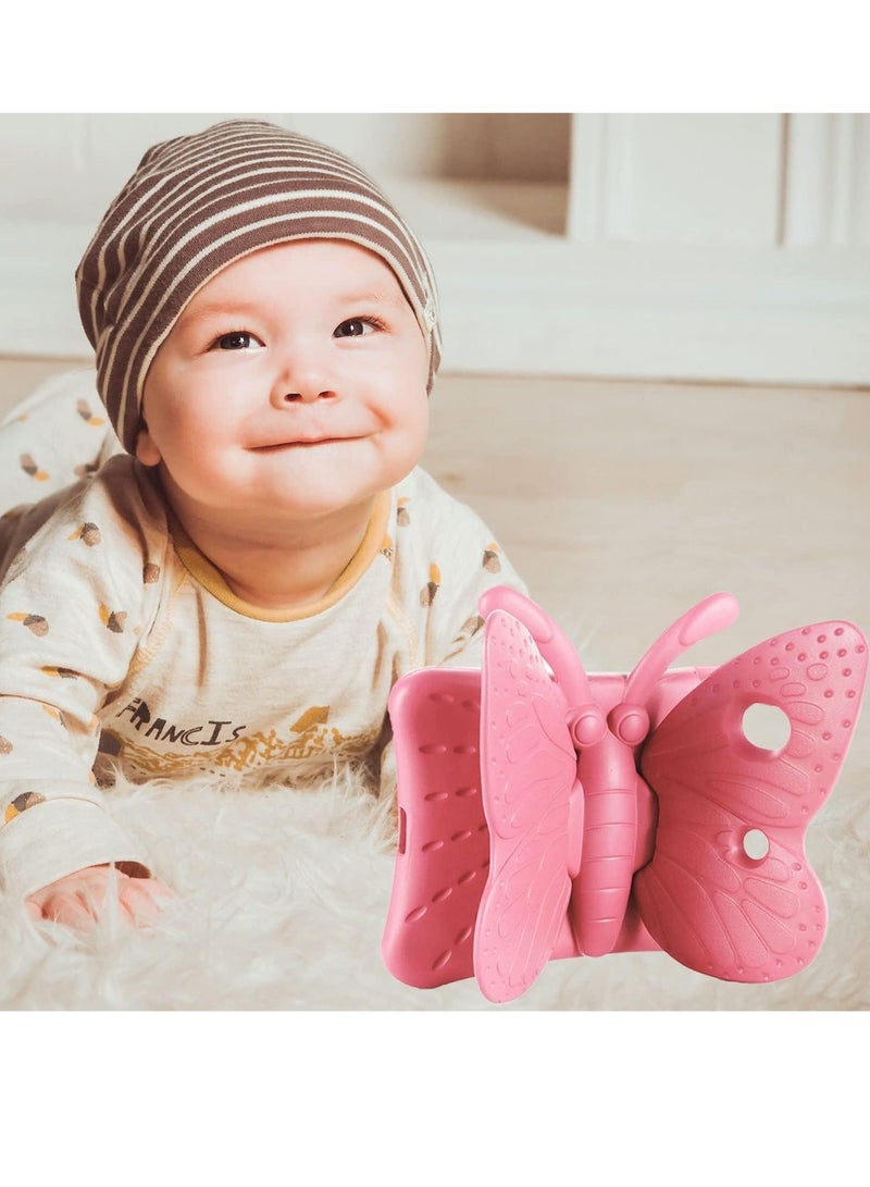 ELTRAZONE iPad 9th 8th 7th Generation Case Kids Girls, Cute Butterfly Shockproof EVA Foam Super Protection Stand Cover for iPad 2021 2020 2019 10.2" and iPad Air 3 Pro 10.5" - Image 5