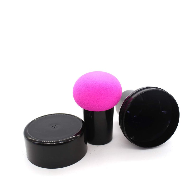 Vinayakart Mushroom Puff Soft Cosmetic Loose Powder Puff Facial Makeup Accessory Mushroom Head Beauty Concealer Head Foundation Puff Brush - Image 3