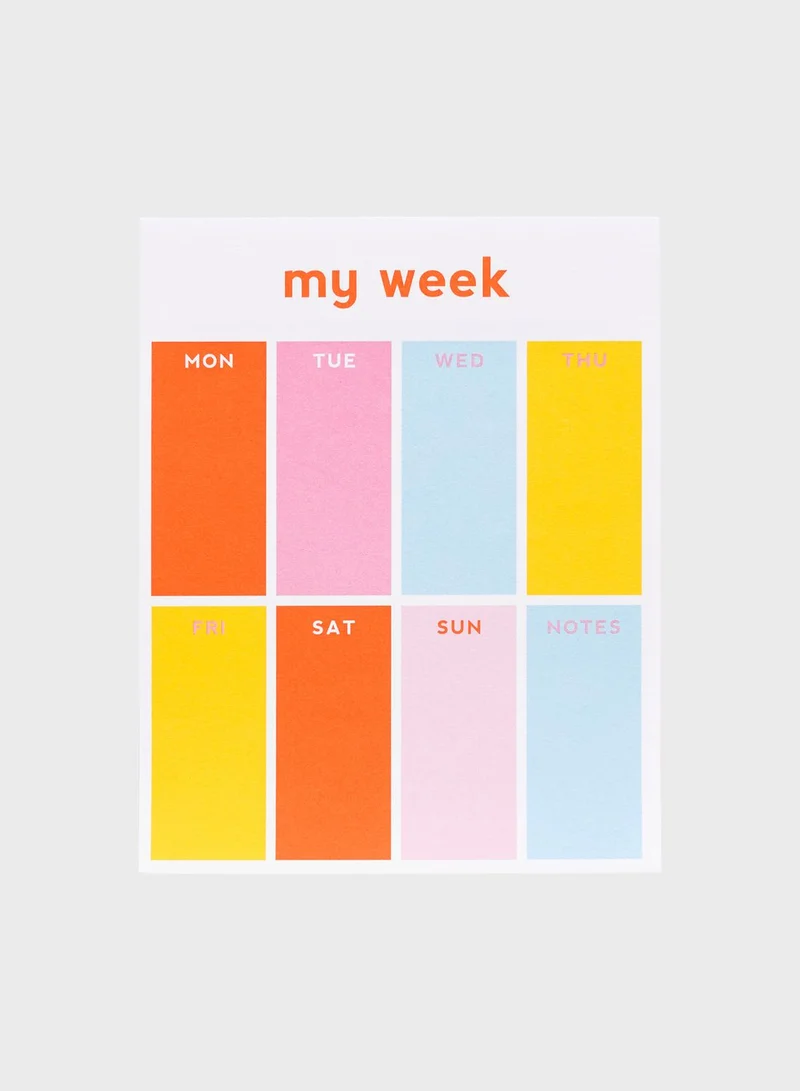 Kikki.K Mini Weekly Planner Pad
