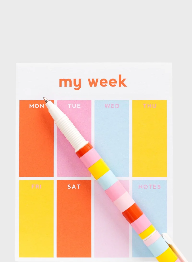 Kikki.K Mini Weekly Planner Pad
