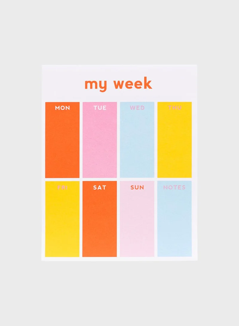 Kikki.K Mini Weekly Planner Pad