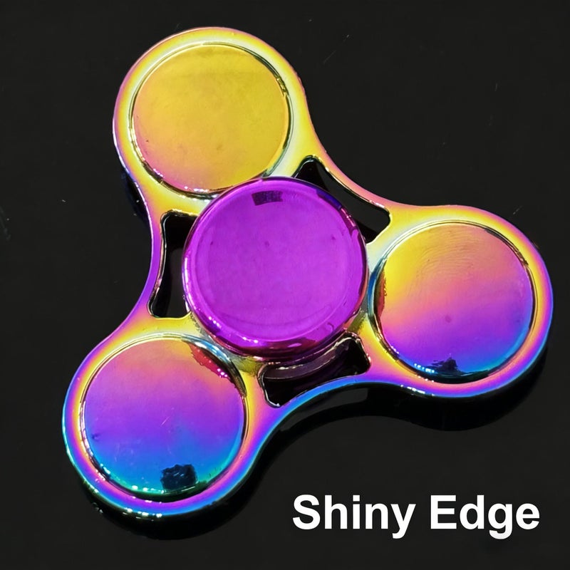 Blue D Alloy Fingertip Gyro Detachable Decompression Metal Decorative Toy - Image 1