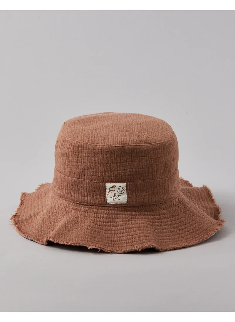 American Eagle AE Patch Bucket Hat