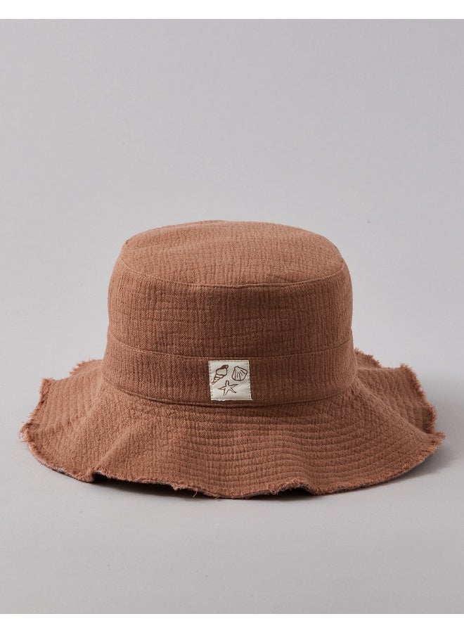 American Eagle AE Patch Bucket Hat  - Image 2