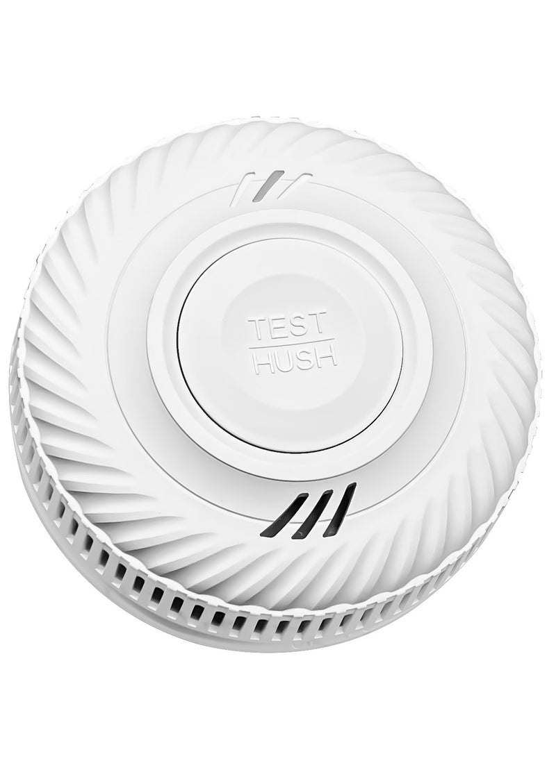 Standalone Smoke Alarm 85dB High Sensitivity Photoelectric Sensor TUV Certified 10 Year Battery Anti False Alarm