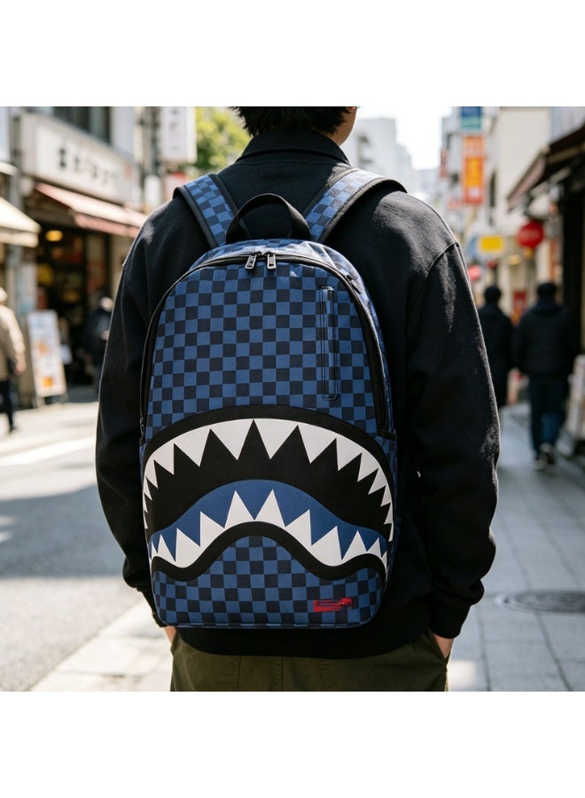 SG Shark Mouth Backpack Stylish and Functional Women/Men's School & Daily Backpack 20-35L - Image 3
