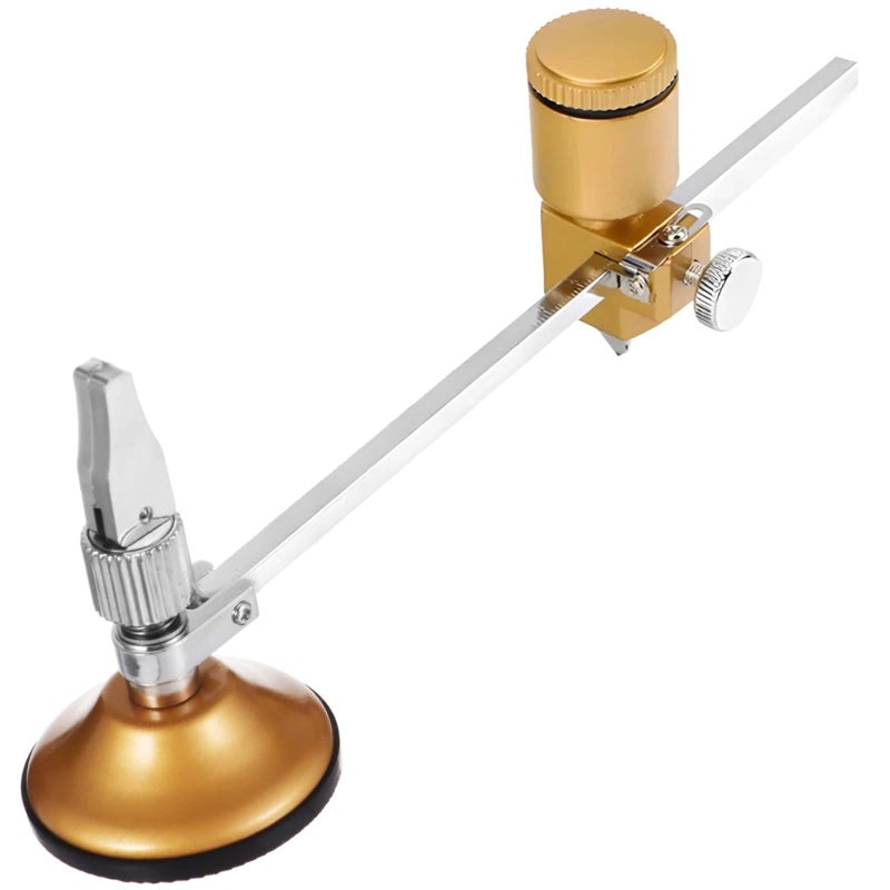 Varku Circle Glass CutterHeavy Duty Glass Cutters Tools Adjustable Compass Glass Cutter with Suction CupCutting WheelAluminum AlloyPrecision Tool for Circular Cuts in TileMirrorWindow - Image 3