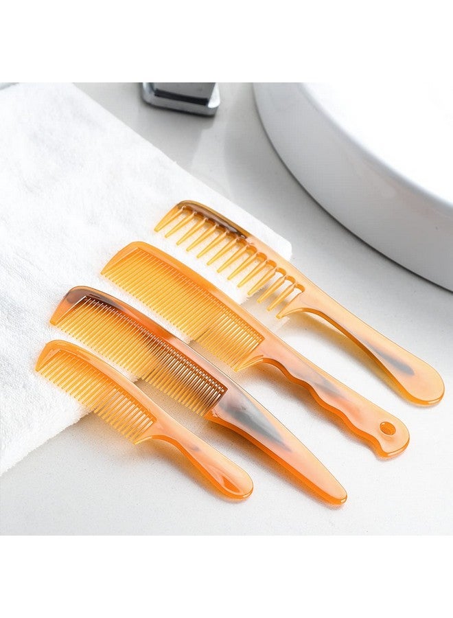 wolpin Wolpin Dressing Comb for Women & Men, Fine Tooth and Wide Tooth Hair Comb, Hair Styling Comb Set (Pack of 4) - Image 1