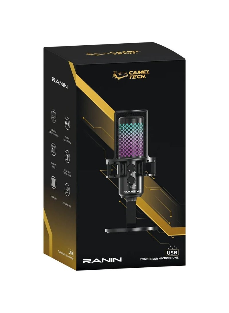 Camel tech RGB Ranin Microphone for PS4/5 - MacOS - Windows - Image 2
