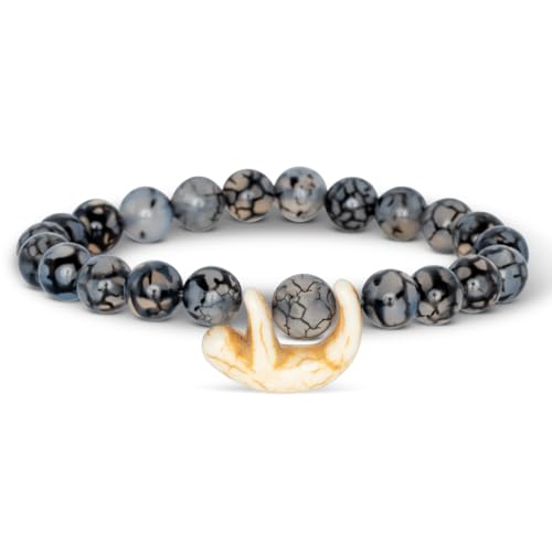Fahlo Sloth Tracking Bracelet, Elastic, supports Sloth Conservation Foundation, one size fits most for Men and Women (Keystone) - Image 1